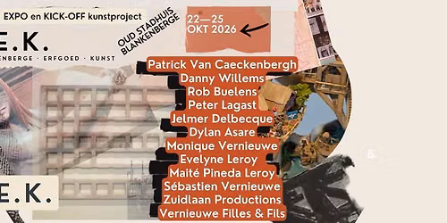 B.E.K. EXPO en KICK-OFF Kunstproject