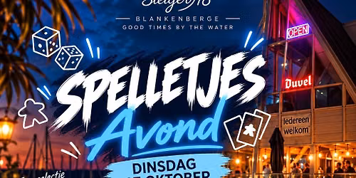 Spelletjes avond